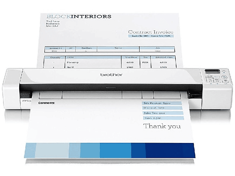 Scanner portátil - Brother DS-820W