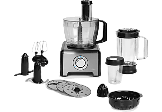 Robot de cocina - Tristar MX-4163, Multifunción, 800 W, 2.4 L, 12 funciones