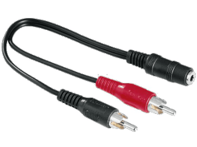 Cable Adaptador RCA Hembra a Jack Macho 3.5 Stereo