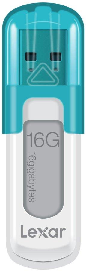 Pendrive de 16Gb - Lexar LJDV10-16GABEU, USB 2.0, tapa, color azul