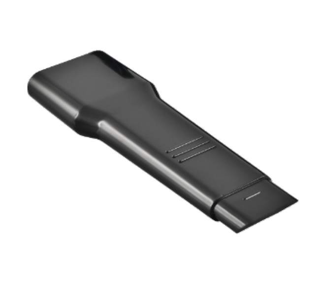 Aspirador de mano - OK OVR 100, 7.2V, Recargable, 0.4 L, Recoge sólidos y líquidos, Rojo