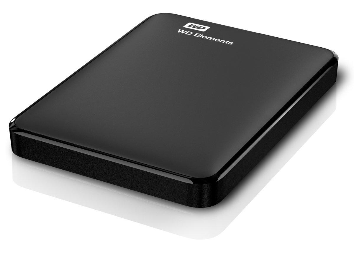 Disco duro 750 GB - WD Elements, externo, 2.5 pulgadas, USB 3.0, Negro