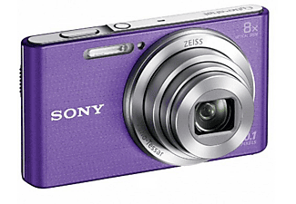 Cámara | Sony Cyber-shot 20.1 Mp, Zoom 8x, HD, Enfoque automático, Lila