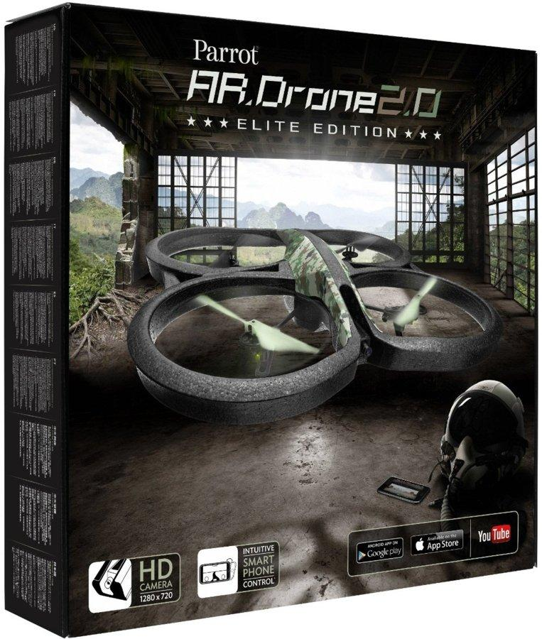 Drone teledirigido - Parrot AR Drone 2.0 Elite Edition Jungla