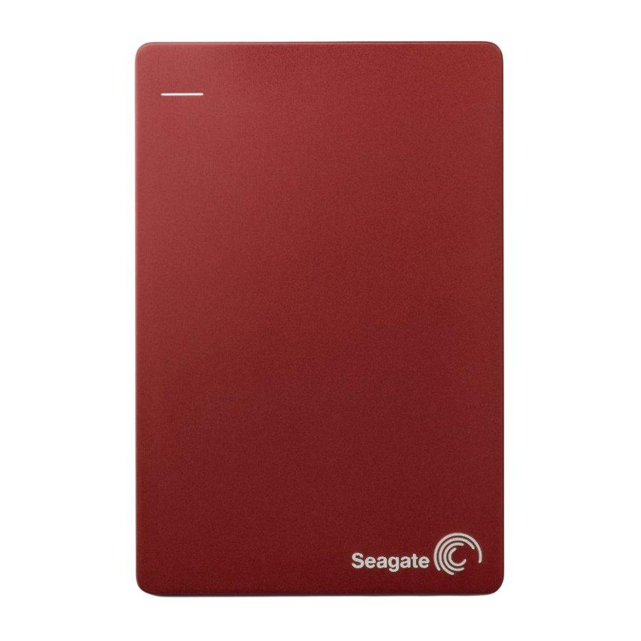 Disco duro 1 TB - Seagate Backup Plus Portable Slim, 2,5 pulgadas, USB 3.0, Rojo