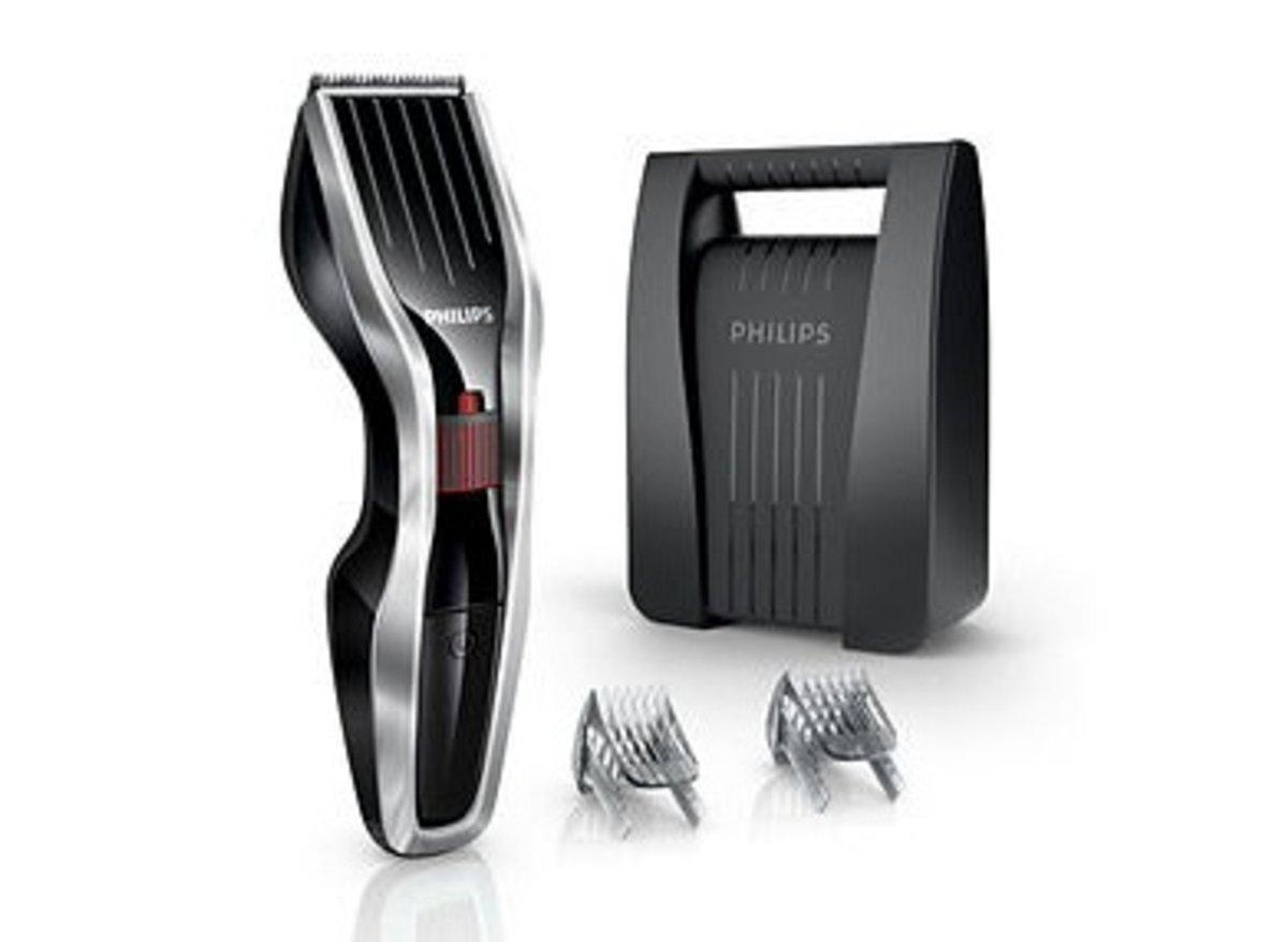 Cortapelos - Philips HC5440/ 80 Cuchillas de acero inoxidable, 24 posiciones de longitud