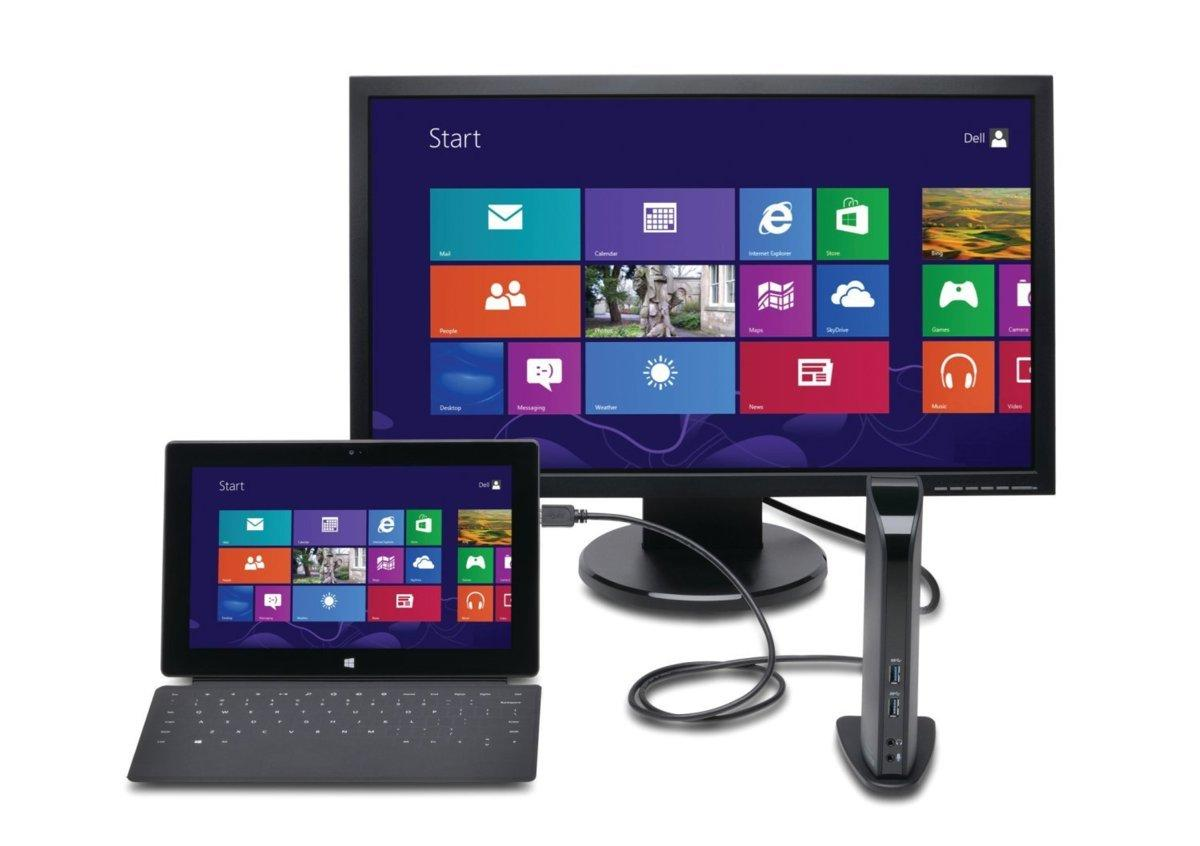 Base de carga - Kensington sd3500v, USB 3.0, Gigabit Ethernet, color negro