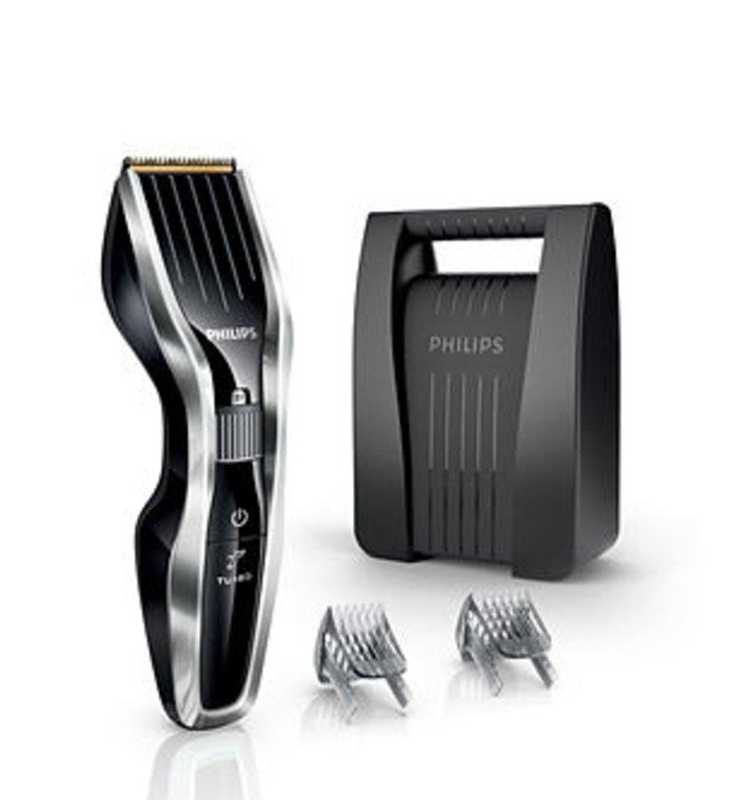 Cortapelos - Philips HC5450/ 80 Cuchillas de titanio, 24 posiciones de longitud, Recargable