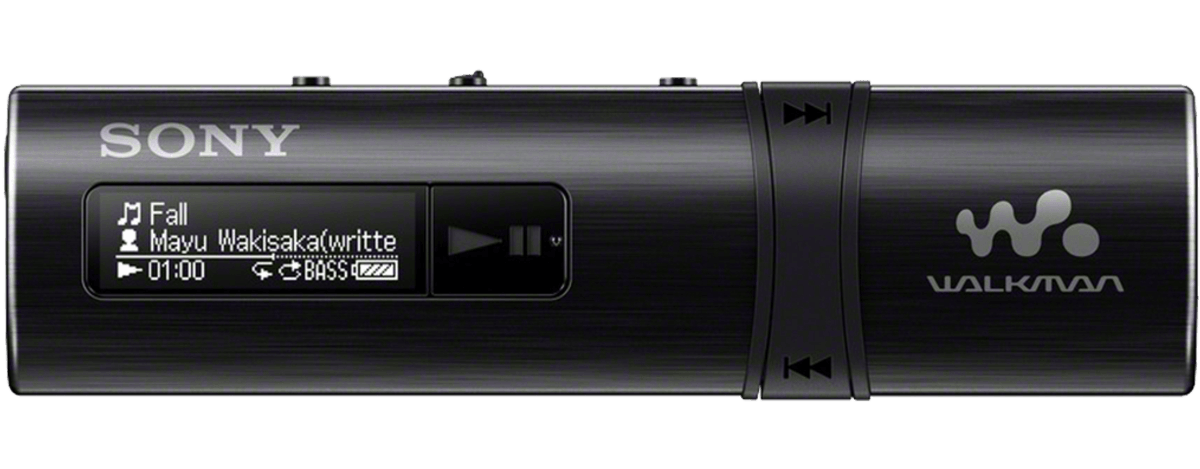 Reproductor MP3 - Sony Walkman NWZB183FB, 4 GB, Negro
