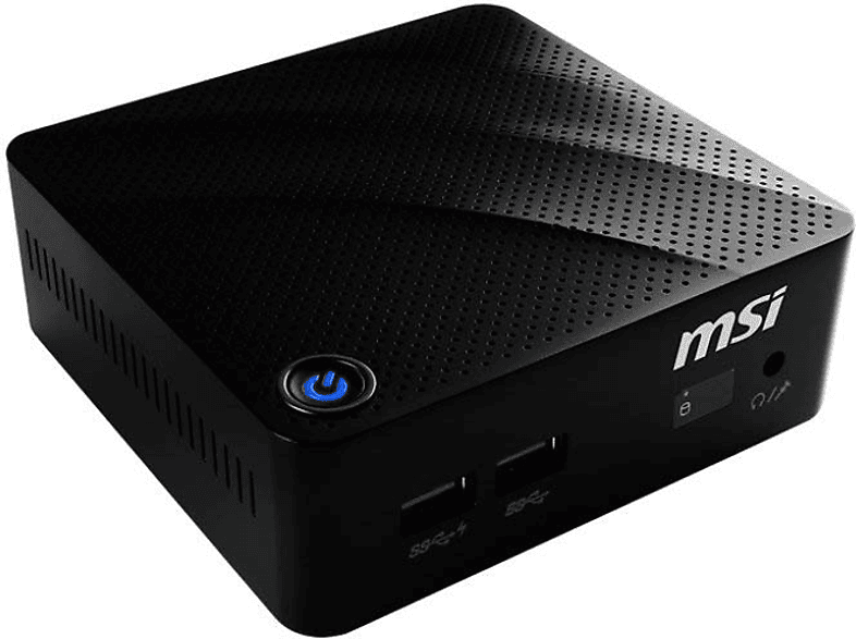 Mini PC - MSI CUBI N 8GL-002BEU, Ordenador de sobremesa, Intel® Pentium® N5000, 4 Nucleos, Negro