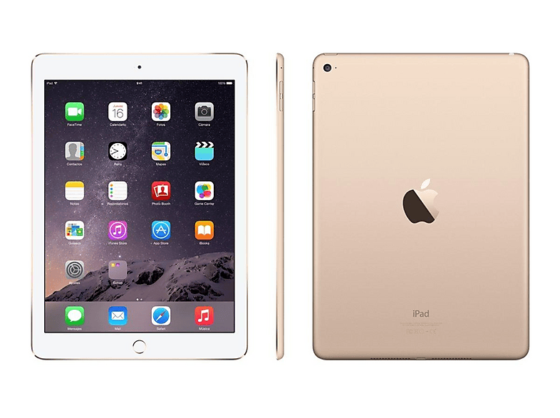 Apple iPad Air 2 de 128 GB WiFi Oro | MediaMarkt