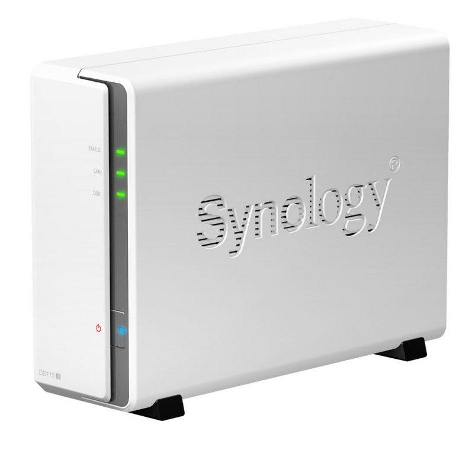 Servidor NAS - Synology DS115J, biblioteca multimedia, servidor de medios DLNA certificado
