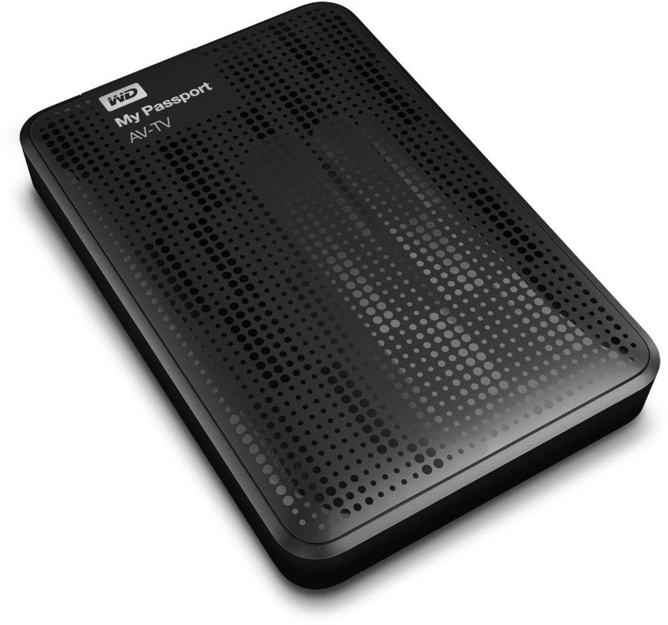 Disco duro de 500Gb - WD My Passport AV-TV, 2,5 pulgadas, USB 3.0, color negro
