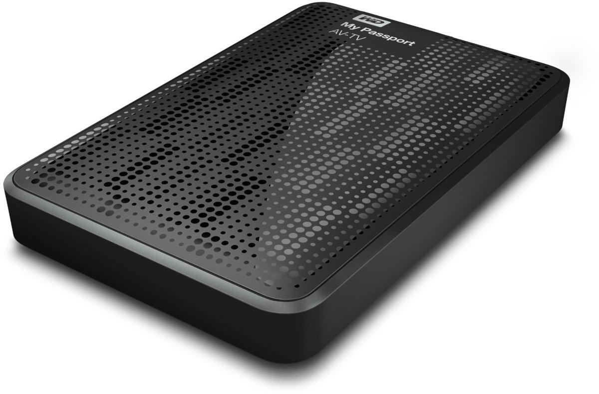 Disco duro de 500Gb - WD My Passport AV-TV, 2,5 pulgadas, USB 3.0, color negro