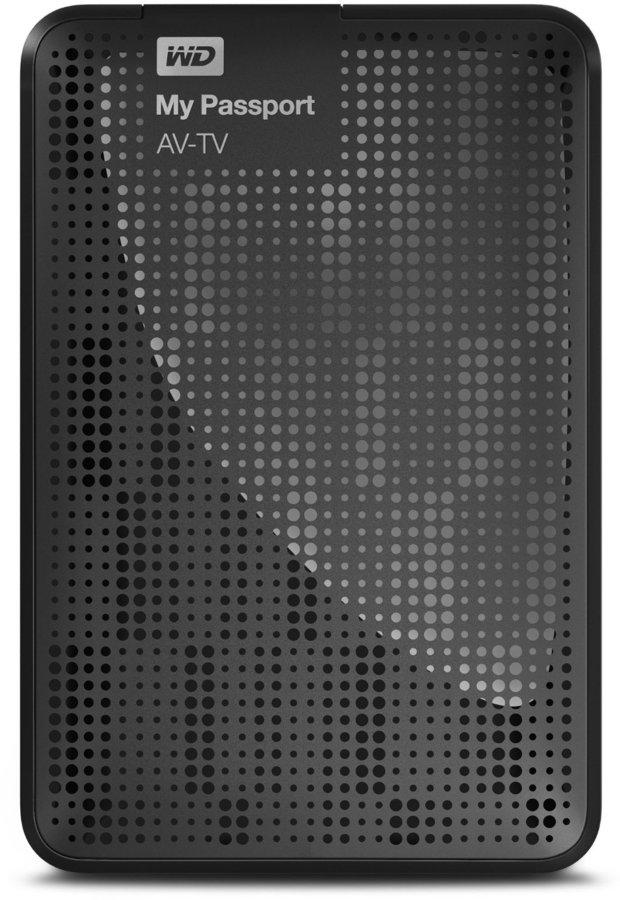 Disco duro de 500Gb - WD My Passport AV-TV, 2,5 pulgadas, USB 3.0, color negro