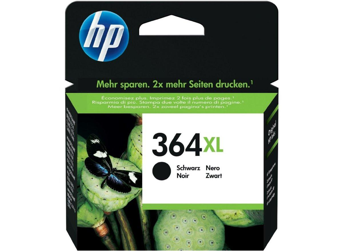 Cartucho de tinta - HP 364XL, Negro