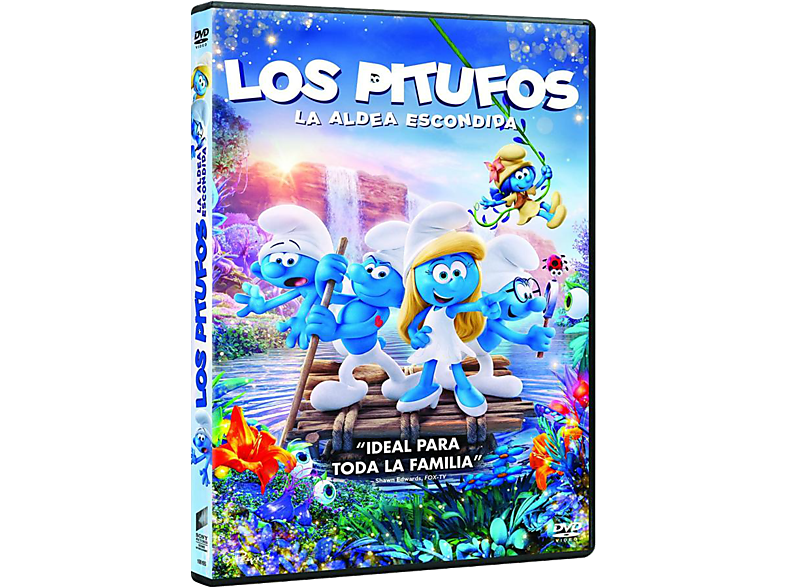 Los pitufos la aldea escondida DVD