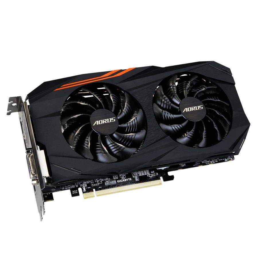 Tarjeta gráfica - Gigabyte RX 580 AORUS 4G GDDR5, Radeon, luces personalizables, refrigeración