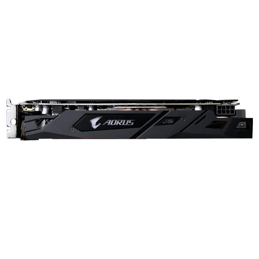 Tarjeta gráfica - Gigabyte RX 580 AORUS 4G GDDR5, Radeon, luces personalizables, refrigeración