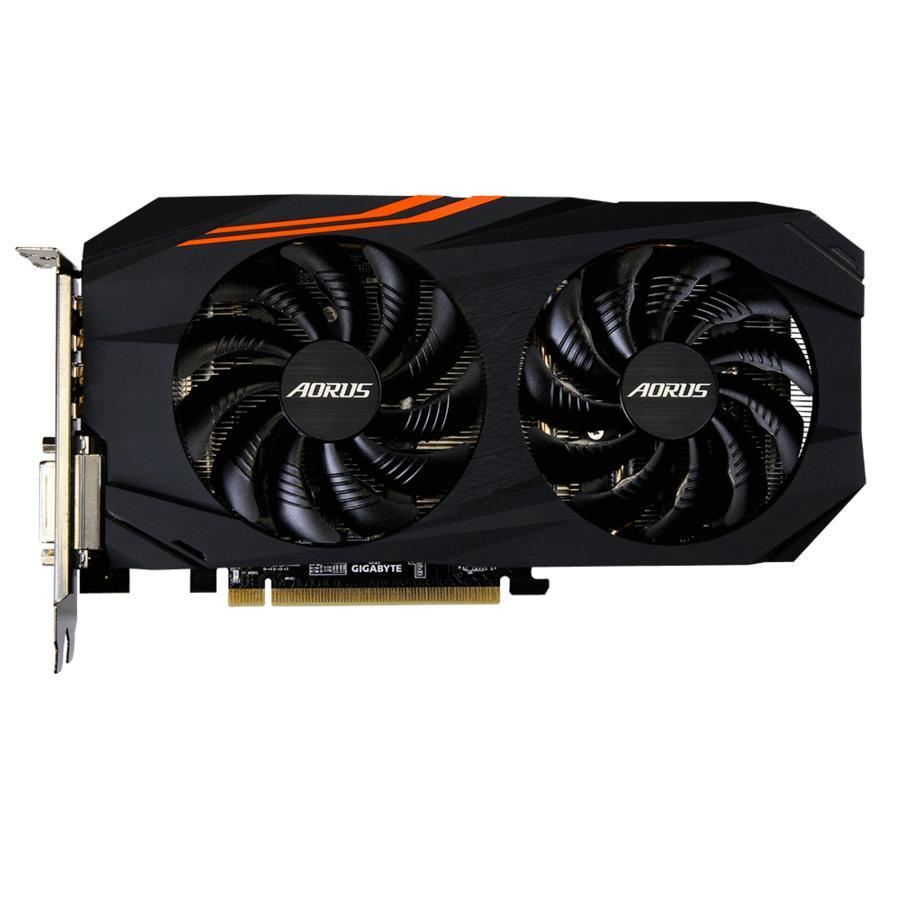 Tarjeta gráfica - Gigabyte RX 580 AORUS 4G GDDR5, Radeon, luces personalizables, refrigeración