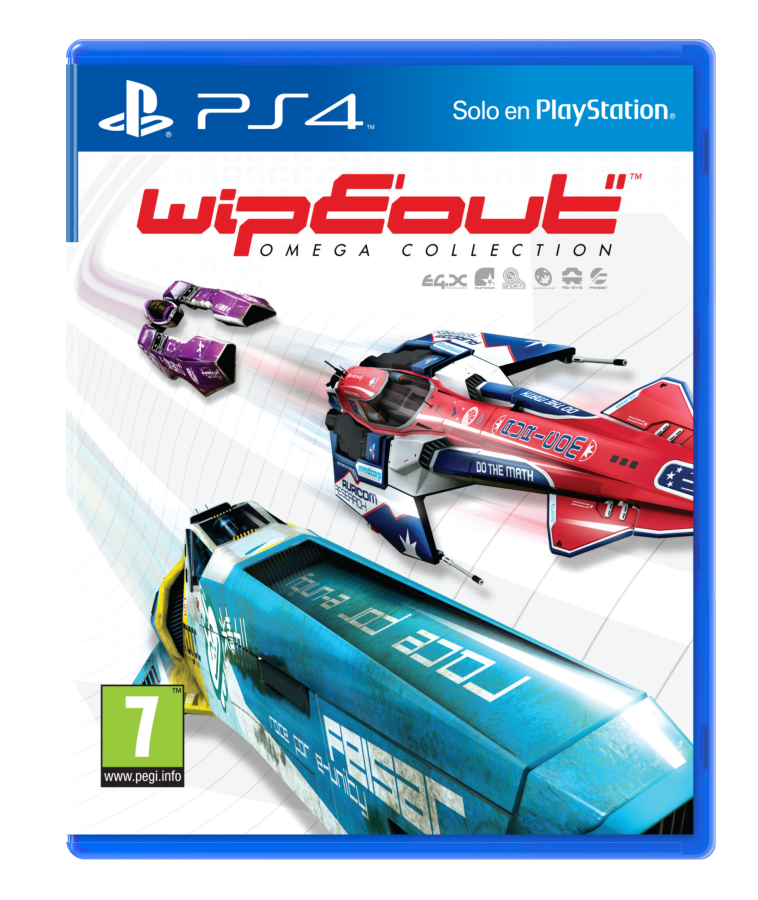 PS4 Wipeout: Omega Collection + Caja retro PS4