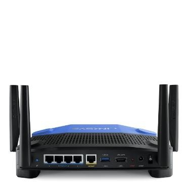 Router - Linksys WRT3200ACM, Doble banda (2.4 GHz / 5 GHz), MU-MIMO, Puerto USB 3.0
