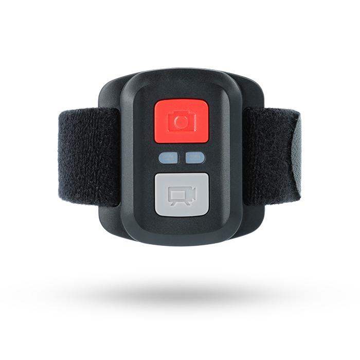 Cámara deportiva - NK AC1080-RCF, Full HD 1080p, WiFi, Carcasa sumergible, Mandorc, Estuche , Negro
