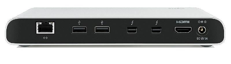 Dock station - Elgato Thunderbolt 3, Display Port, Thunderbolt 3, WiFi, Color blanco