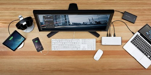 Dock station - Elgato Thunderbolt 3, Display Port, Thunderbolt 3, WiFi, Color blanco