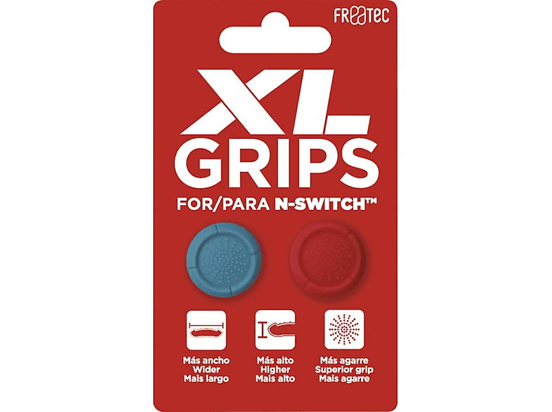 Grips - FR-TEC PRO XL SWITCH, Nintendo, azul y rojo