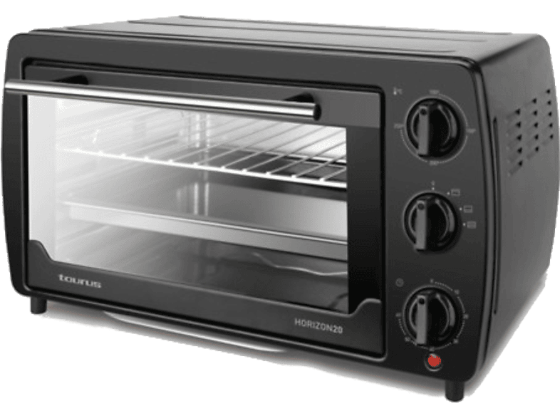 Mini horno - Taurus 971.343 Horizon 22, 1500W, 22 L, Negro