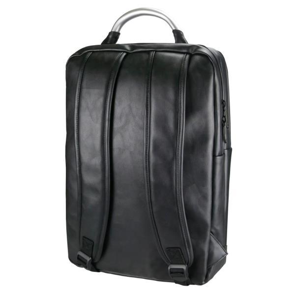 Mochila para portátil de 15.6" - e-Vitta Business, de piel, negra