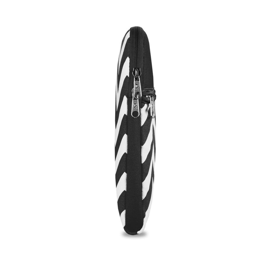 e-Vitta Chevron 14" Funda Negro, Color blanco