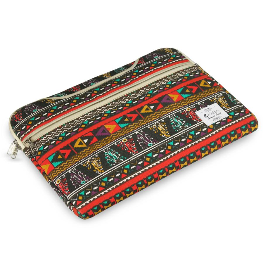 Maletín para portátil - Evitta Bohemian Sleeve, Rojo