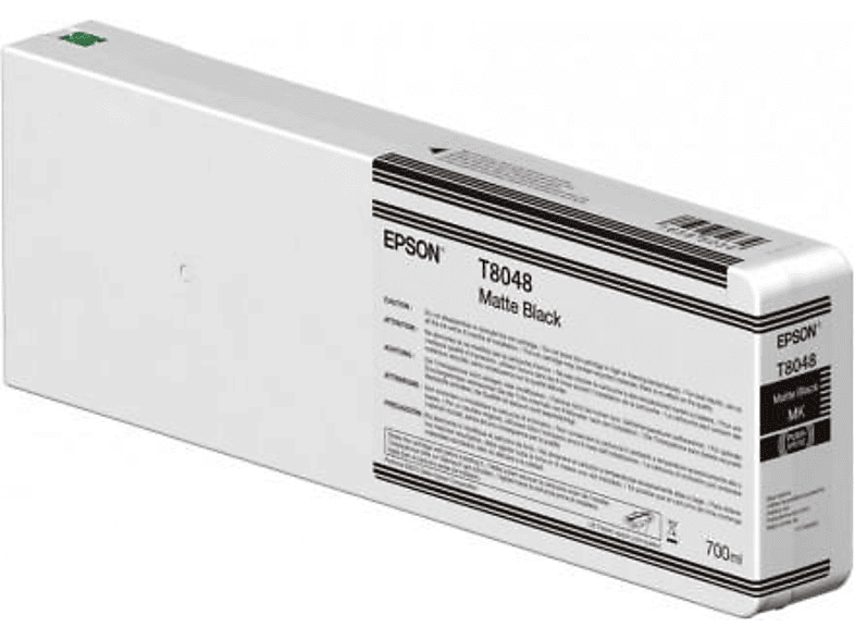 Cartucho de tinta | Epson C13T804800 700ml Negro mate