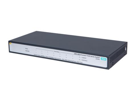 Hewlett Packard Enterprise OfficeConnect 1420 8G PoE+ (64W) No administrado L2 Gigabit Ethernet