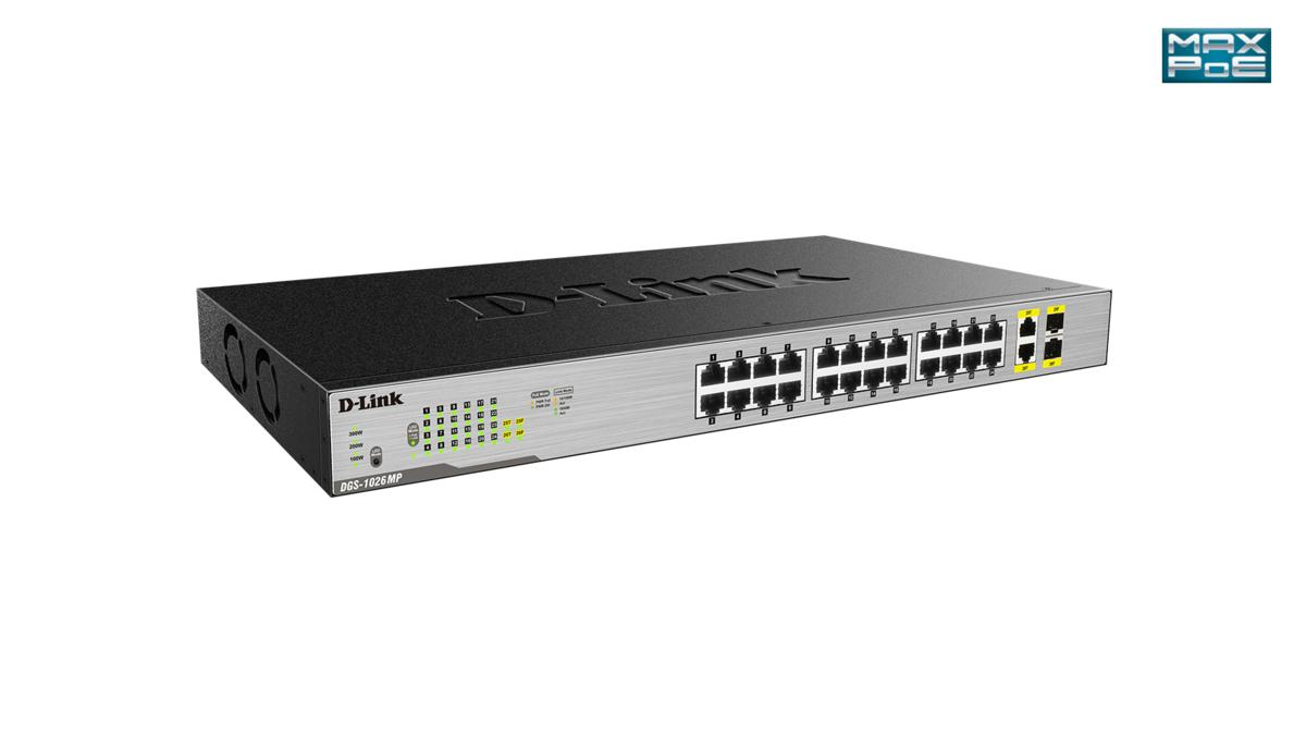 D-LINK D-LINK DGS-1026MP / 26 PORT GIGABIT MAX PO