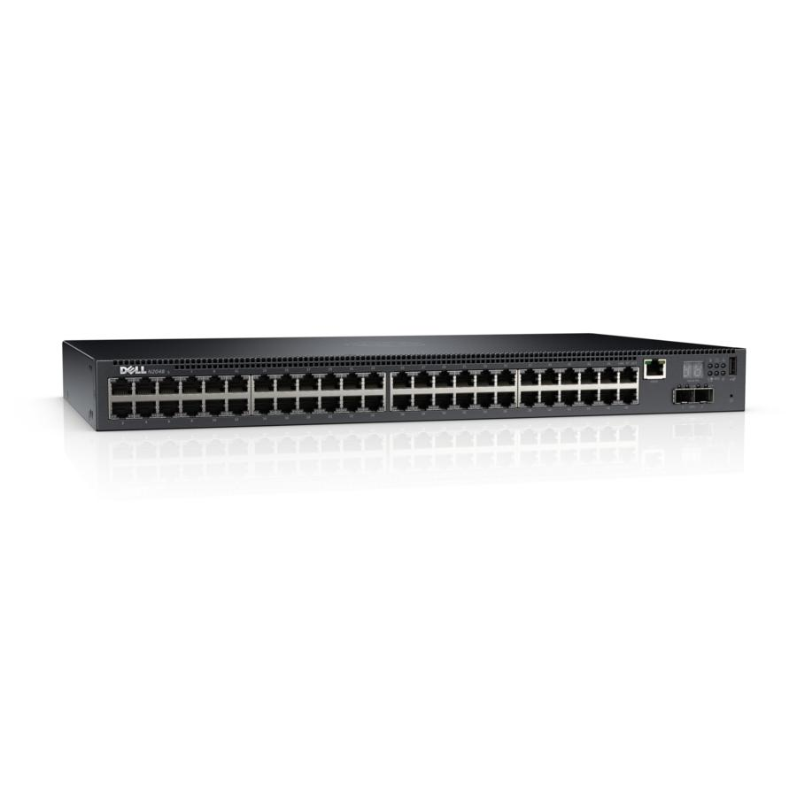 Dell Dell Powerconnect N2048 Gestionado L3Gigabit Ethernet (10/100/1000) 1U Negro