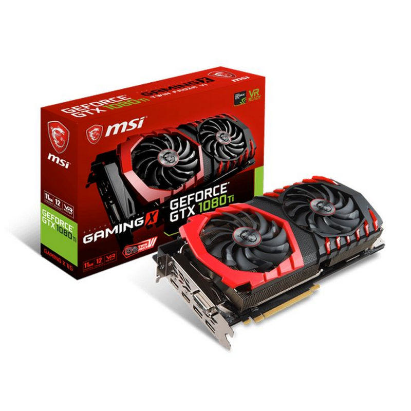 Tarjeta Gráfica - MSI GTX 1080Ti Gaming X 11GB GDDR5X