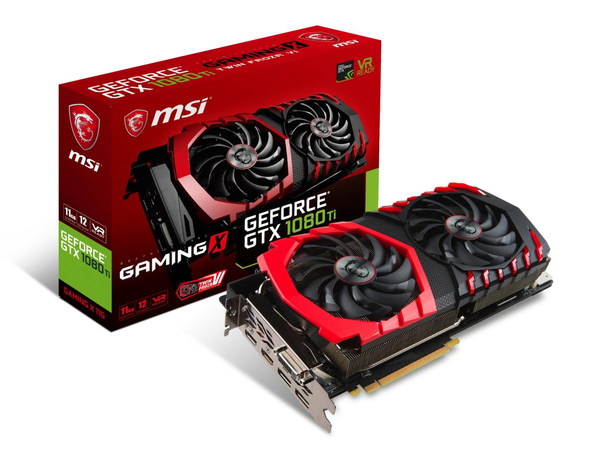 Tarjeta Gráfica - MSI GTX 1080Ti Gaming X 11GB GDDR5X