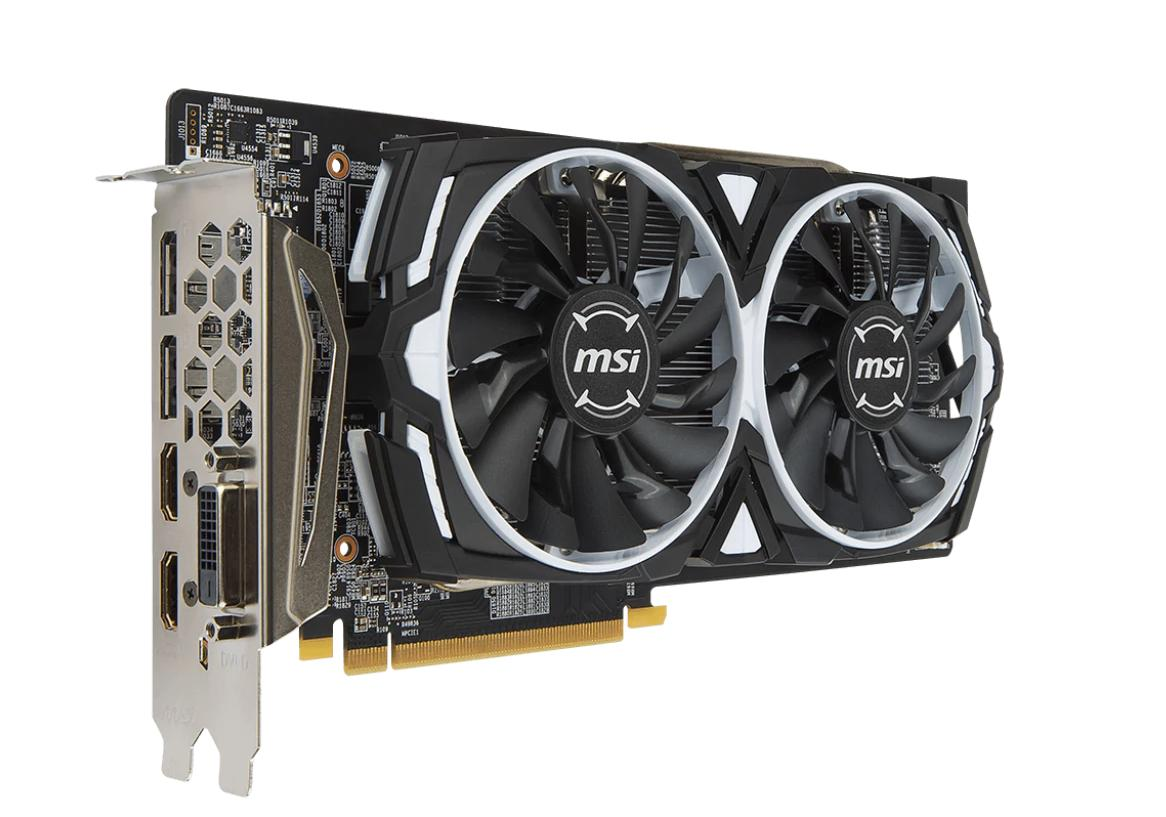Tarjeta Gráfica - MSI Radeon RX 580 Armor 8G OC 8GB GDDR5