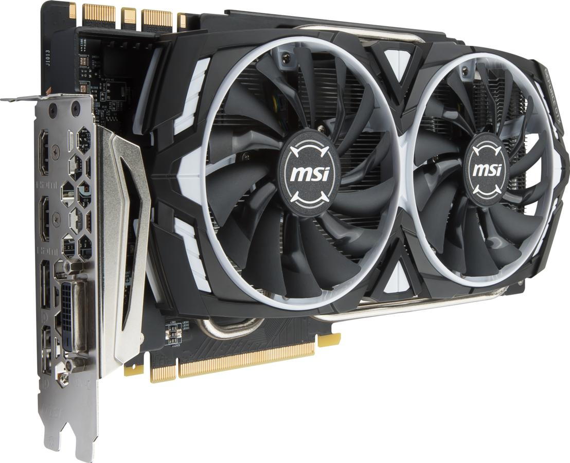 Tarjeta Gráfica - MSI GeForce GTX 1080Ti ARMOR OC 11GB GDDR5X