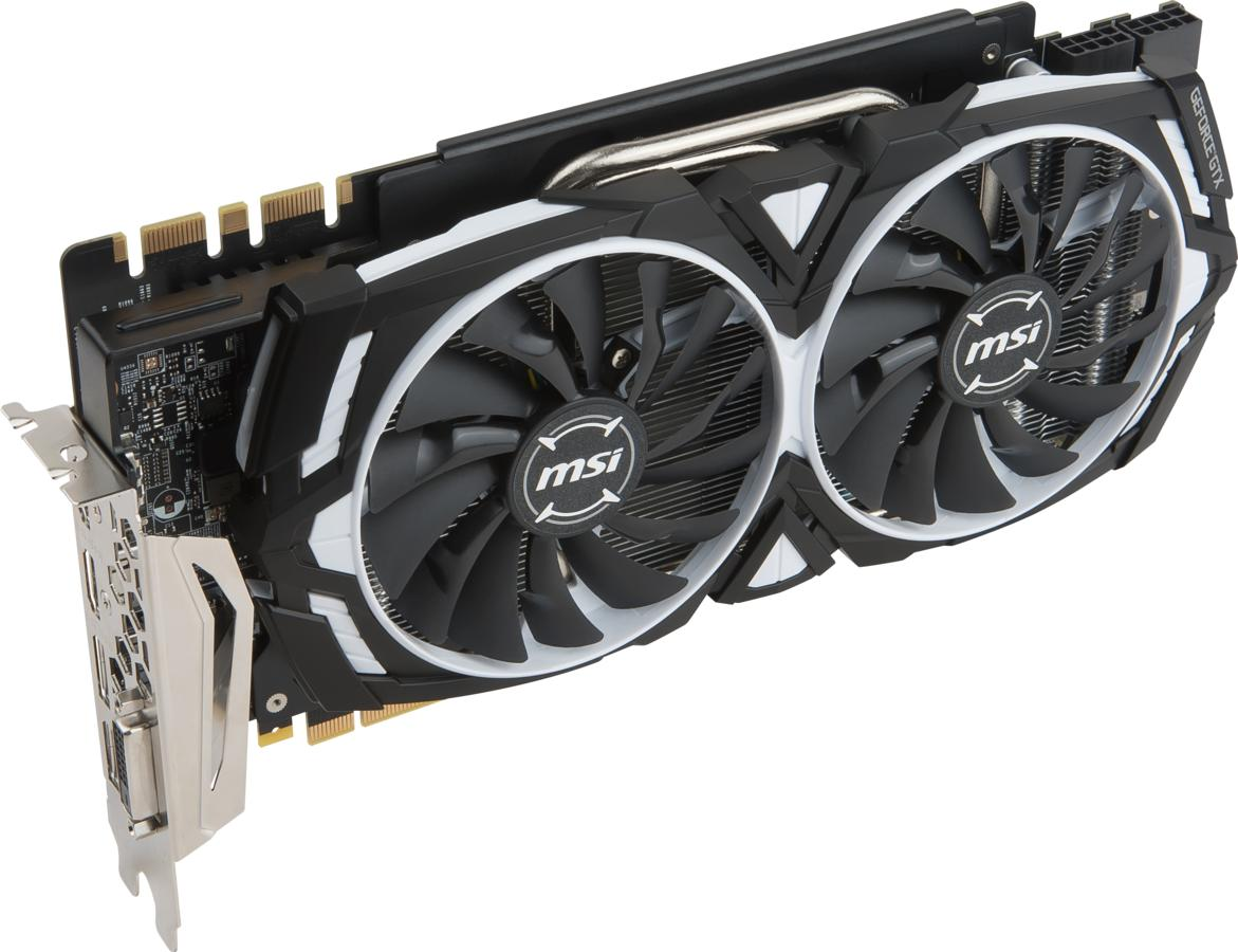Tarjeta Gráfica - MSI GeForce GTX 1080Ti ARMOR OC 11GB GDDR5X