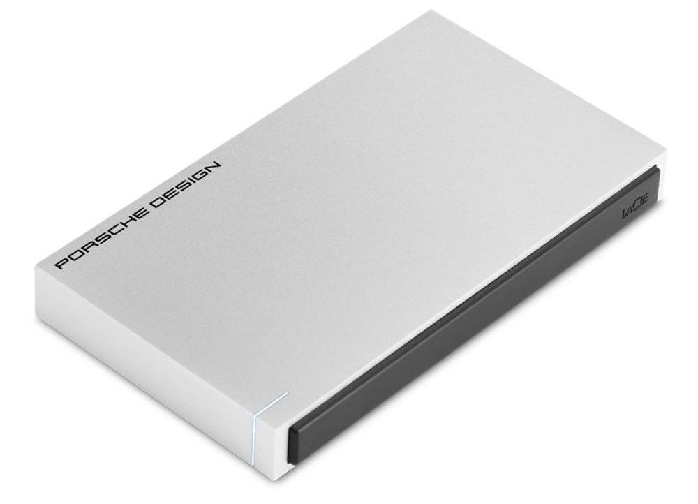 Disco duro portátil - LaCie Porsche Design, 2Tb, Gris