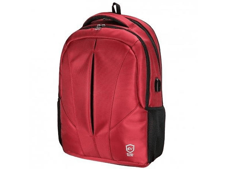 Mochila para portátil de hasta 15.6 pulgadas - E-Vitta Cityjet, Roja