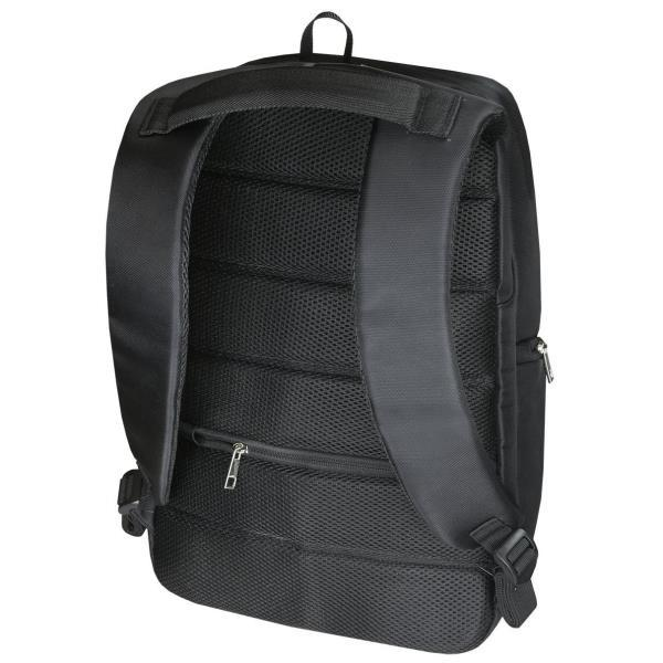 Mochila para portátil de 15.6" - e-Vitta Elite, negra, de poliester