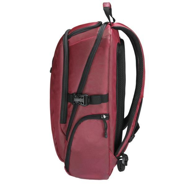 Mochila para portátil de 15.62 - e-Vitta Crossover, roja, de poliéster