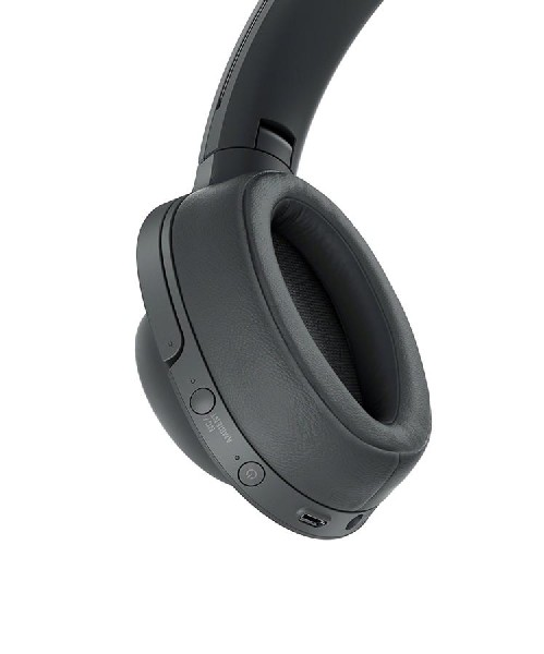Auriculares inalámbricos - Sony WHH900N, Bluetooth, Sense Engine, Cancelación de ruido, Negro
