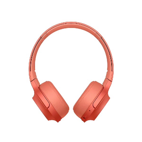 Auriculares inalámbricos - Sony WHH800R, Bluetooth, NFC, Rojo