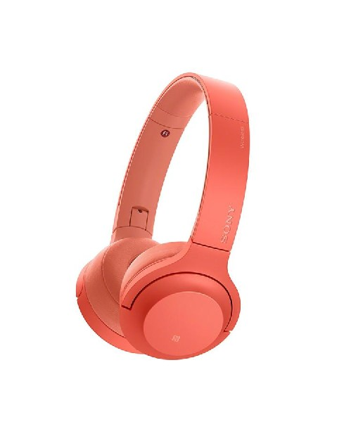 Auriculares inalámbricos - Sony WHH800R, Bluetooth, NFC, Rojo